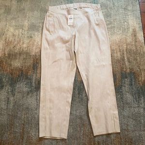 J Jill Linen Crop Pants